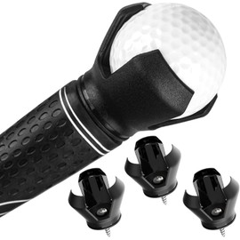 HH-GOLF® - Juego de 3 puntas para recuperar pelotas de golf de 3 puntas, recogedor de bolas de ventosa, herramienta de recogida de bolas de golf para putter, fácil instalación