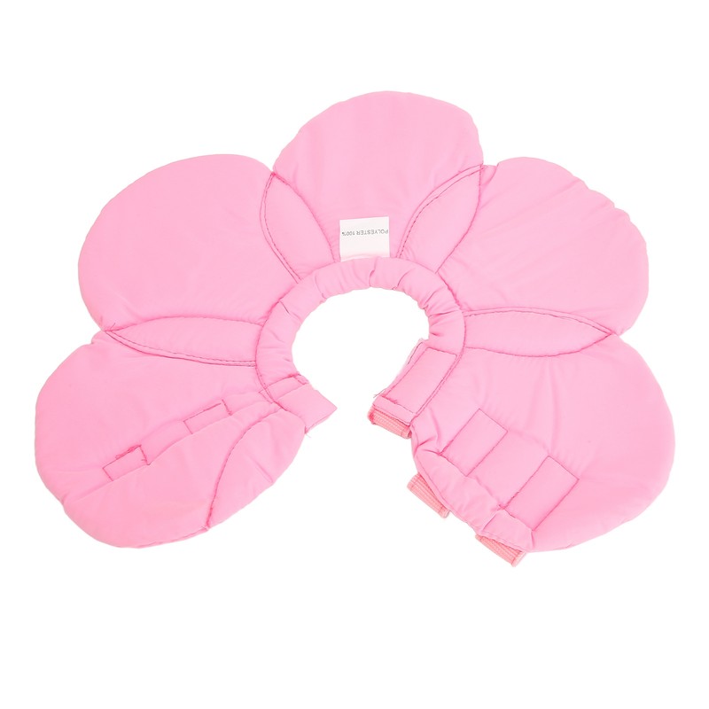 Pet Recovery Collar Adjustable Lightweight Prevent Licking Sunflower Shape Cute