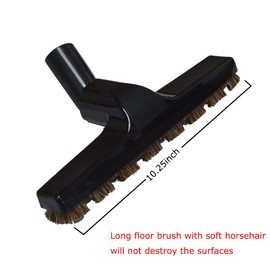 EZ SPARES 4PCS Universal Replacement 32mm&35mm Vacuum Cleaner Accessories Horsehair Brush Adapter Crevices Tool Kit