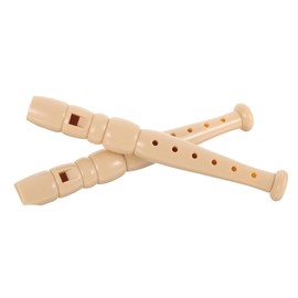 KICHOUSE 2pcs Beginner Plastic Clarinet Simple Wind Instrument for Educational Music for Boys and Design for and Skill Development