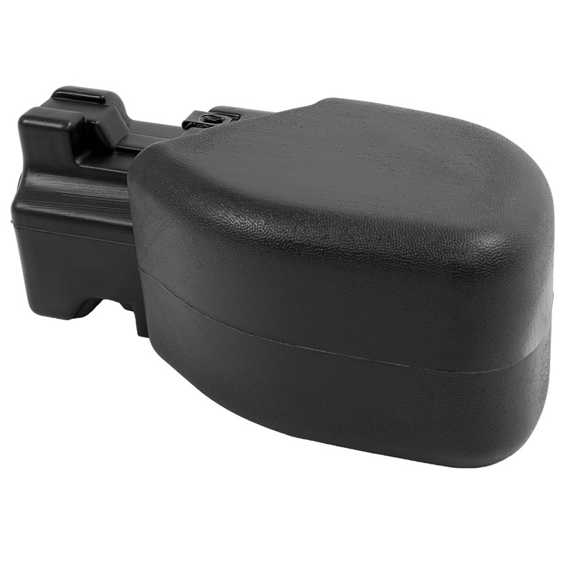 KUAFU Front&Left Bumper End Cap Compatible with 1997-2006 Jeep Wrangler,65th