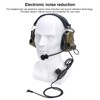 7.1mm Silicone Earmuffs Hearing Noise Reduction Walkie Talkies Headset U94