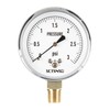 SCTSNSR 0 to 3 Psi Low Pressure Gauge, Capsule Measurement
