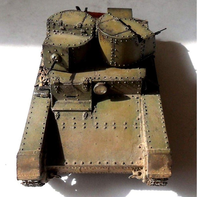 Zvezda 500783542 500783542-1:35 T-26 mod'32 Light Sov.Infantry Tank Plastic Construction