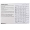 Fridge Temperature Log Book 6 Months Record - Monitor Fridge
