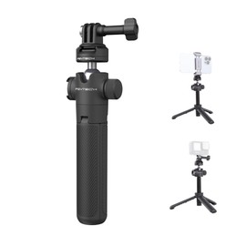 PGYTECH CapLock Verlängerungsstativ Mini Stativ für OSMO Action 4/3/2, OSMO Pocket 3/2, Selfie Stick Tripod für Gopro 12/11/10/9, Insta360, XiaoYi, Feiyu Action Kamera