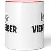 JUNIWORDS Tasse, Lieblings-Viehtreiber, Rot (7773656)