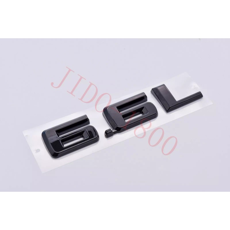 OEM NEW Hood Body Style 6.6L Emblem Badge Gloss Black