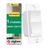 Zigbee Smart Switch no Neutral Required | 1 Channel Rocker
