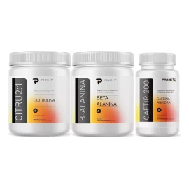 Primetech Nutrition Citrulina Malato, Beta Alanina Y Cafeína Pre-entreno Sabor Sin sabor