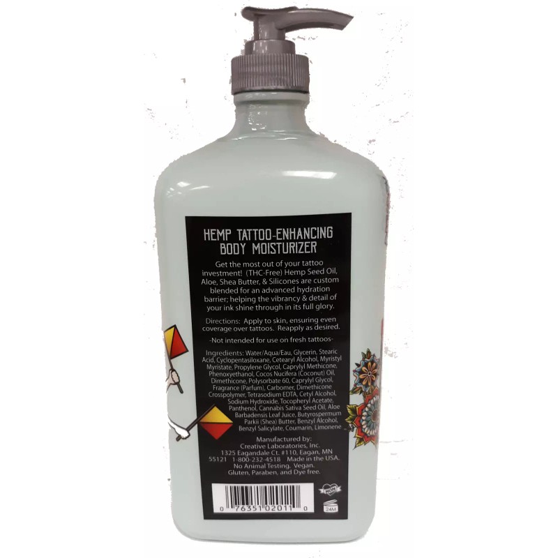 Malibou Tan Malibu Tan Hemp Tattoo Enhancing Body Moisturizer 25