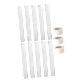 VILLFUL 10pcs Dog Ear Support Rods with Tapes Soft Puppy Ear Stand Tool for Fixed Positioning Lightweight and Easy to Use for Breeds