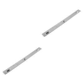 HOODANCOS Set of 2 Painting Positioning Ruler 3 Pin Peg Bar Tool Animation Pegbar Tool Animation Pegbar Cartoon Tool Animation Position Paper Fixing Tool Replacement Peg Bar Ruler