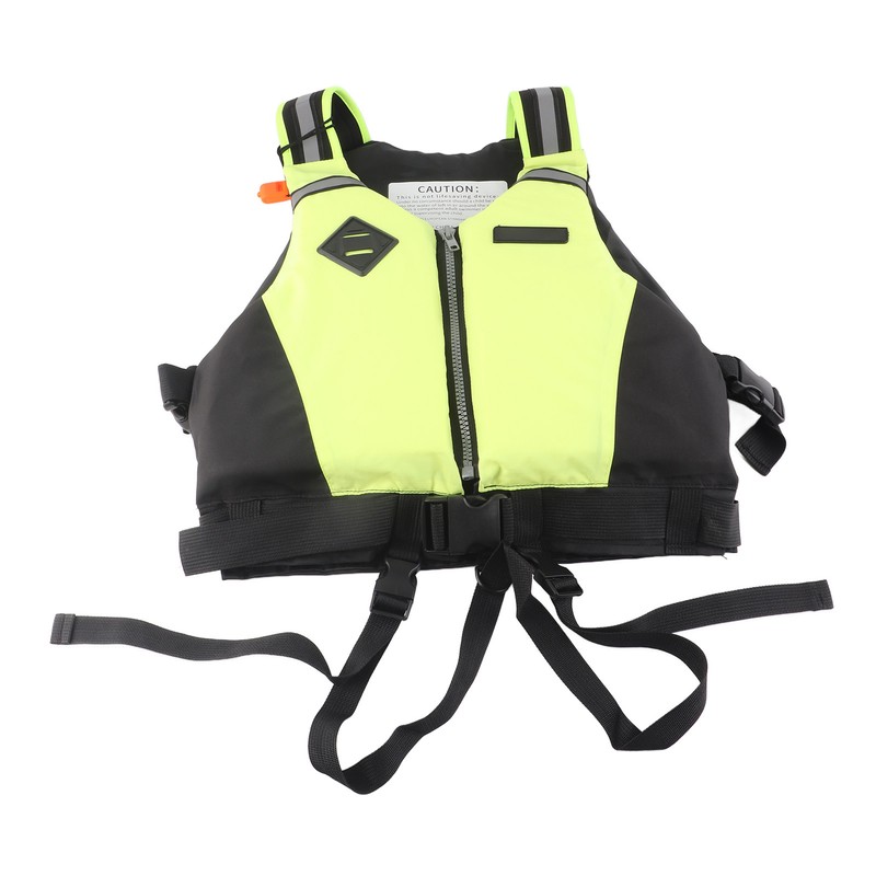 Kayaking Swimming Adult Safety Buoyancy Jacket Life Vest Reflective Strap