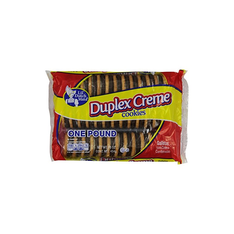 Little Dutch Maid Duplex Cream Cookie, 16 Ounce