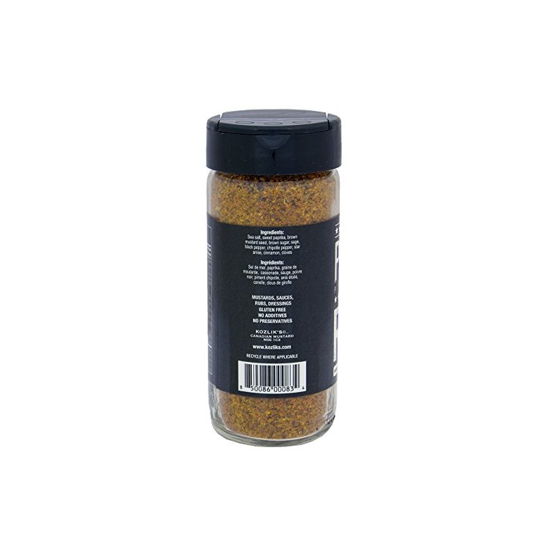 Kozlik's Pork Rub, 5.5. oz (150 gm), Pack of 1