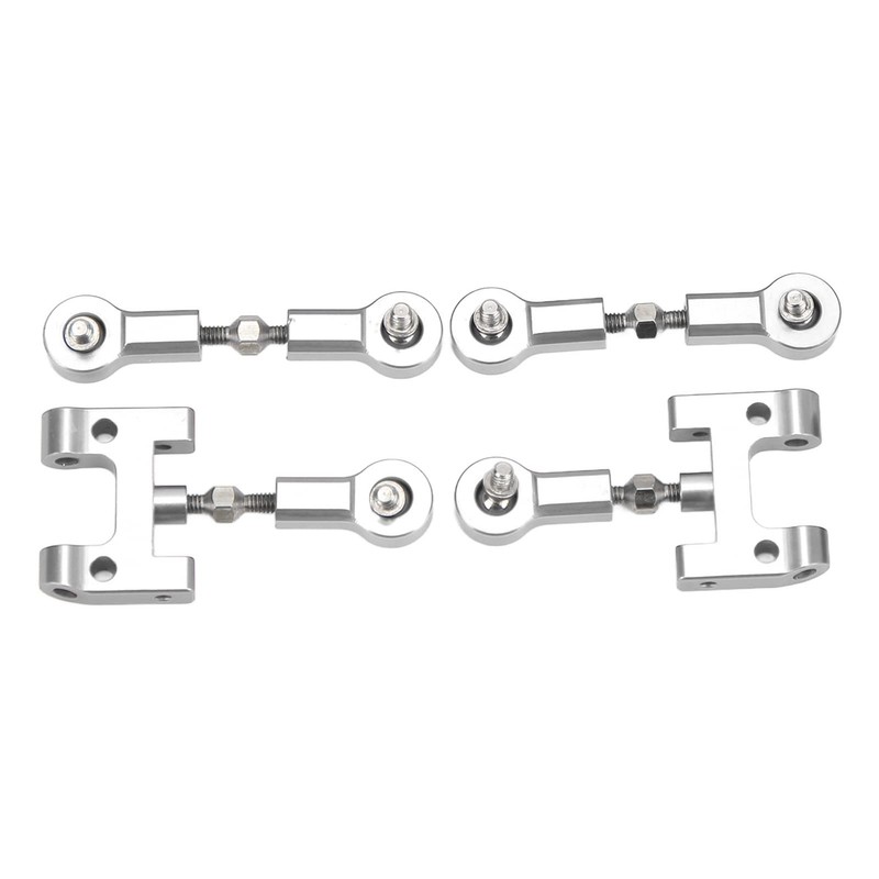 RC Steering Cup Hex Adapter Set, High Strength RC Metal