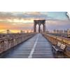 CANVAS ON DEMAND Brooklyn Bridge, New York City. Wall Decal,