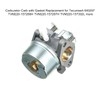 Carburetor Carb with Gasket Replacement for Tecumseh 640297 TVM220-157288H TVM220-157287H