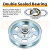 Lawneagle 033-7201-25 Idler Pulley Replaces 033-7201-25-5 3/4 Idler Pulley Bad