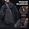 NIERBO Mochila Cruzada para Hombre y Mujer, Bolsa Impermeable para