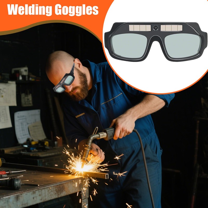 EUBEISAQI Welding Goggles Auto Darkening | Wide Shade Range Welding