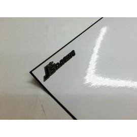 Honda J's Racing style MAGNET track plates HONDA Red JDM 90-93 Integra DA9 DA B18 ITR