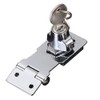 Keyed Locking Hasp, Tiberham Heavy Duty Hasp Staple with Integrated
