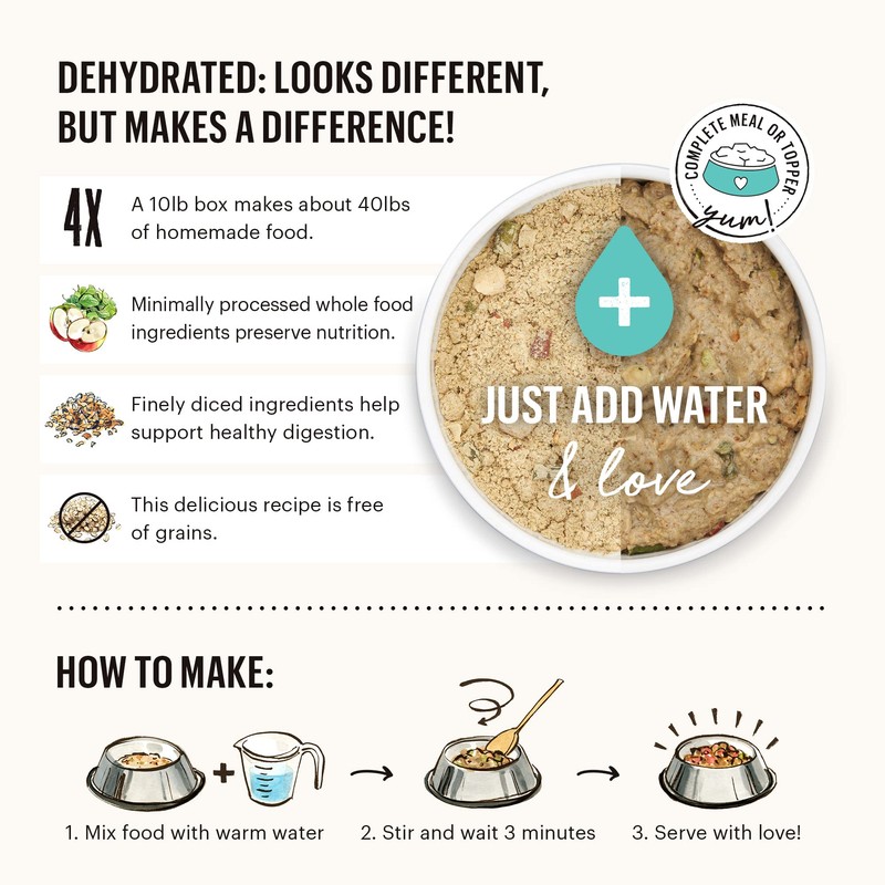 The Honest Kitchen Dehydrated Limited Ingredient Duck Dog Food, 4