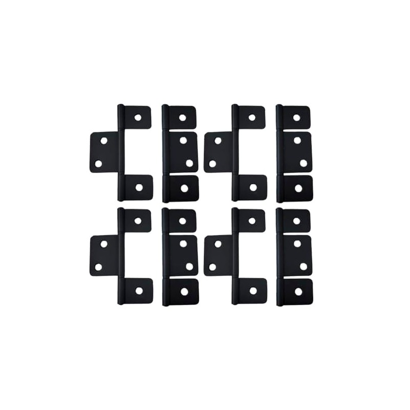 QCAA Flag Three Leaf 3-1/2" Bifold Shutter Hinge for Non-Mortise