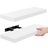 Sorbus Floating Shelves for Wall, Bathroom Shelves Wall Mounted for