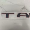 Insert Letters Compatible with 2024 fot Tailgate (Black with Red)