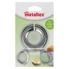 Metaltex Eggs Cutter of Stainless Steel, Silver