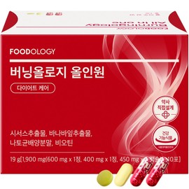 Foodology Burningology All-in-One Diet Supplement 19g, 10 servings, 1 piece / 푸드올로지 버닝올로지 올인원 다이어트 보조제 19g, 10회분, 1개