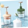 Housoutil 2pcs Convenient Face Wash Foaming Tool Portable Bubbler Bottle