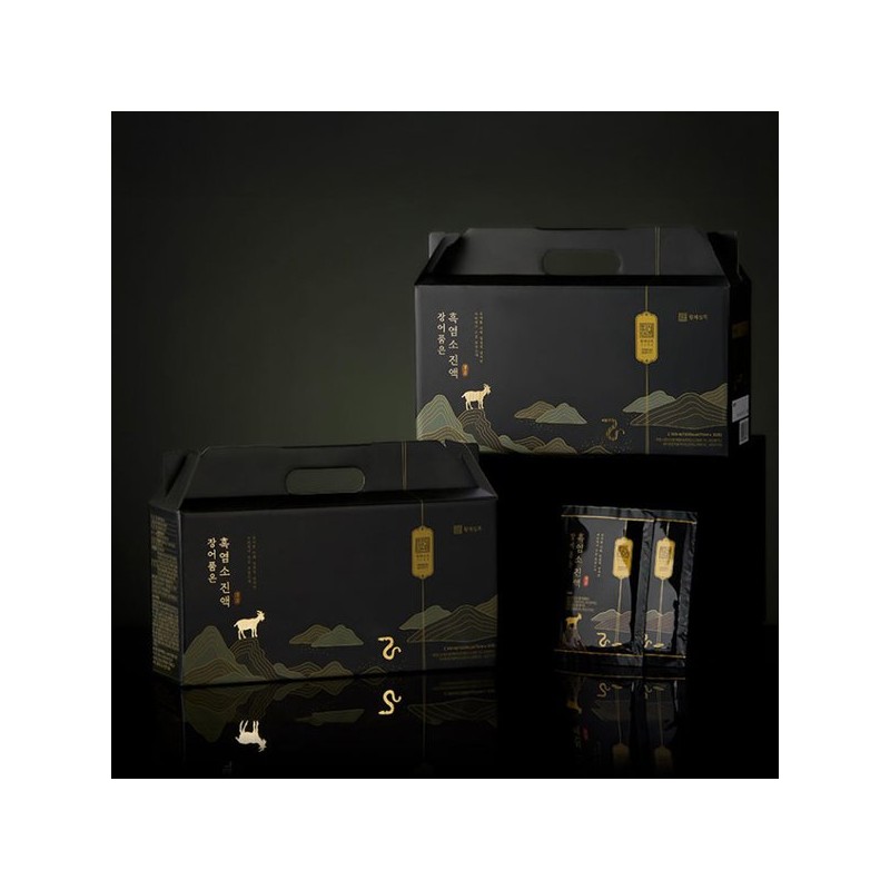 장어품은 흑염소진액 엑기스 흙염소 염소즙 흑염소즙 효능 Black Goat Essence
