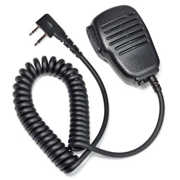 HYS Speaker Microphone with PTT and Rotating Clip - For
