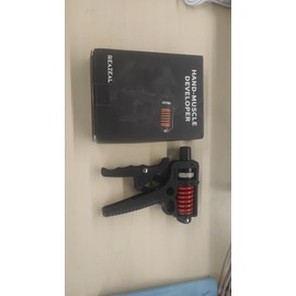 REAZEAL hand actuator hand-muscle developer Grip Strength Trainer, Hand Grip Exerciser Strengthener with Adjustable Resistance 11-132 Lbs (5-60kg), Forearm Strengthener, Hand Exerciser for Muscle Building and Injury Recover