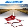 REPAIROCK 1 Set Motorcycle Rear View Mirrors Bar End Side