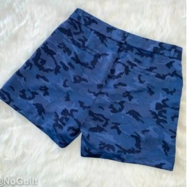 Banana Republic NWT $58 Banana Republic Blue 5" Inseam Camo Spring Summer Shorts size 2 *