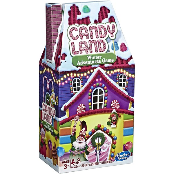 Hasbro Gaming Candy Land Game: Winter Adventures Edition Board Game for Kids Ages 3+