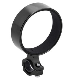 Bike Handlebar Cup Holder Aluminum Alloy Bicycle Water Bottle Holder Tea Coffee Cup Mount Fit Handlebar Size: 3 inch(Black)