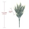 PASYOU 6Pcs Artificial Lavender, Plastic Flowers Plants Faux Simulation Wedding