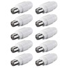 Coaxial Connector TV SAT Coaxial Antenna Connector Coupling Screw Fastening
