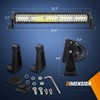 Nilight Led Light Bar 22Inch 480W Triple Row Flood Spot