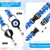 Cruise Lanyard, 3 Pack Retractable Cruise Lanyard with ID Holder