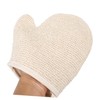 Baluue Dual Sided Bath Mitts Natural Sisal Jute Exfoliating Gloves