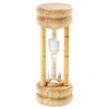 Norpro Three Minute Wood Timer, 4 Inch, Cream