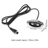 LED Backlight 2 Button Electric Sofa Hand Control Switch Sofa