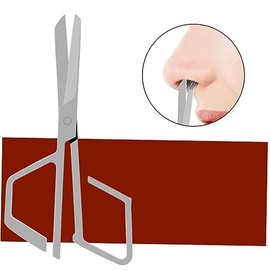 Gatuida Nose Hair Eyebrow Trimmer Set Stainless Steel Easy to Scissors for Men Women